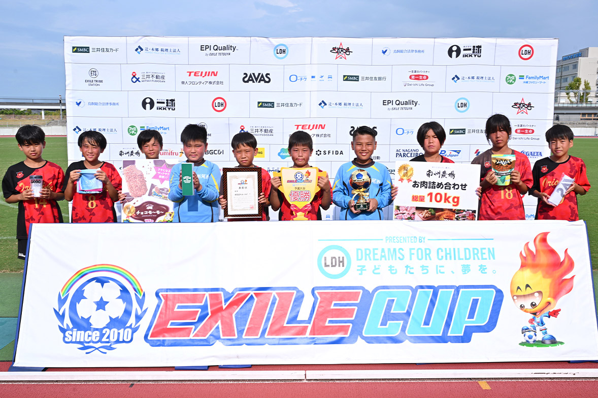 優勝:折尾西サッカークラブ